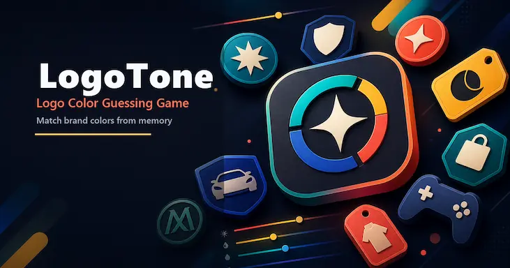 LogoTone logo color guessing game